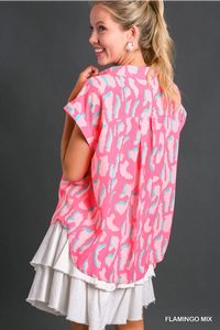 Flamingo Mix Top