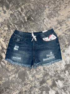 Jogger Denim Shorts